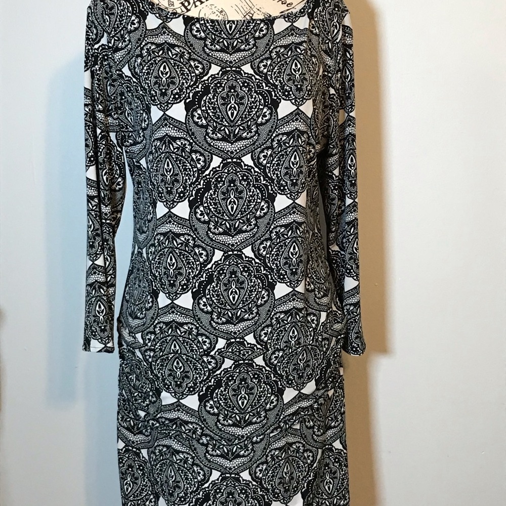 WORTHINGTON STRETCH WOMENS DROP WAIST GATHERED SIZE MED